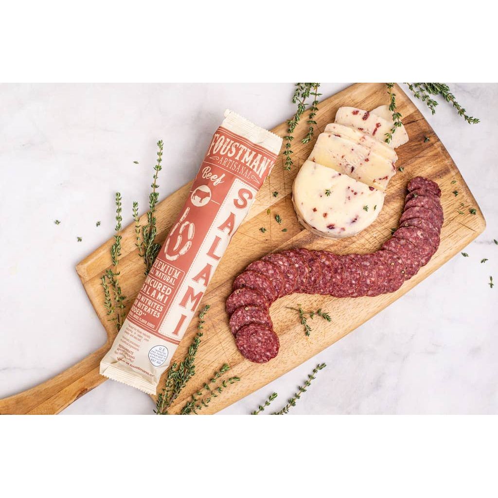 Foustman’s Artisanal Uncured Beef Salami