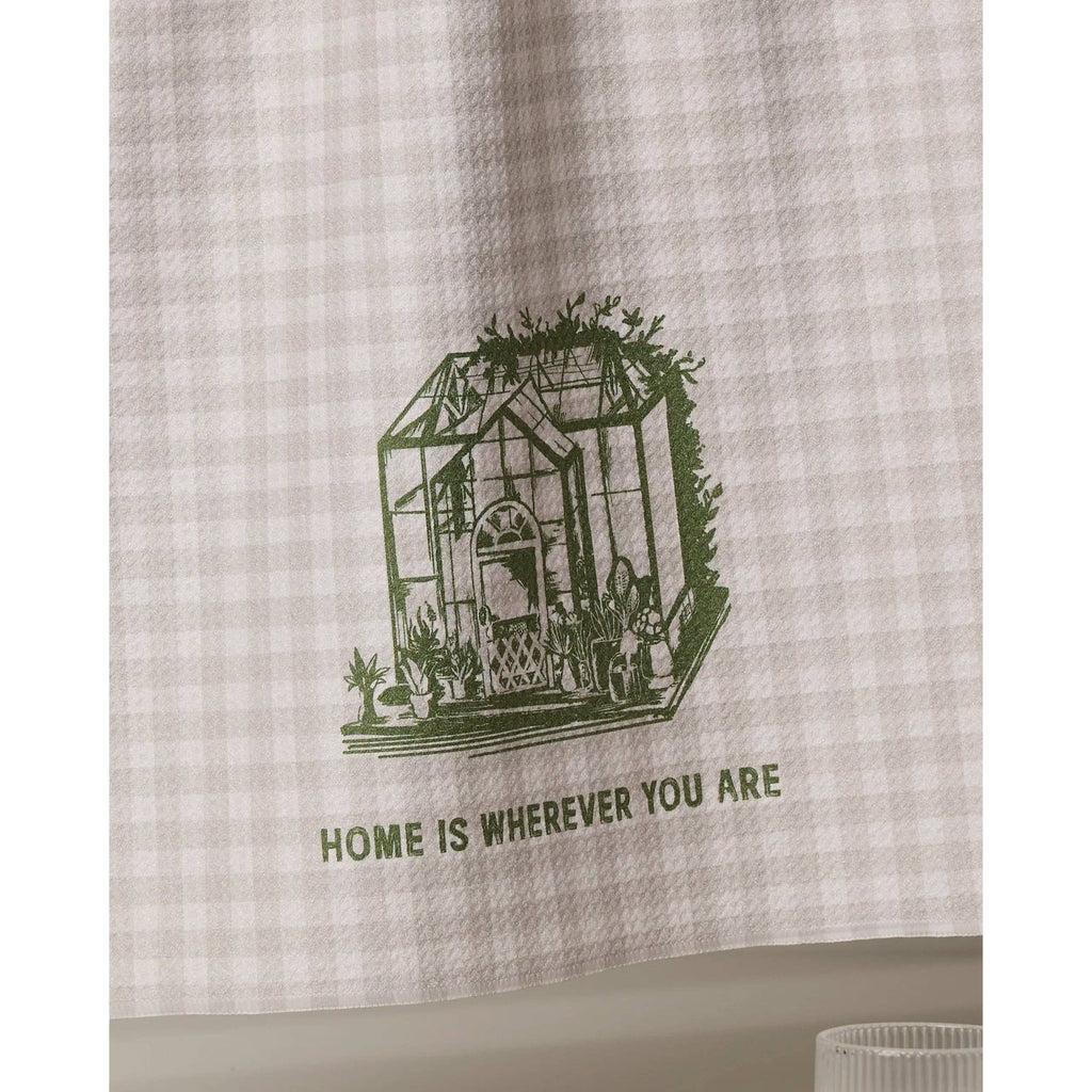 Geometry - Home is You Tea Towel