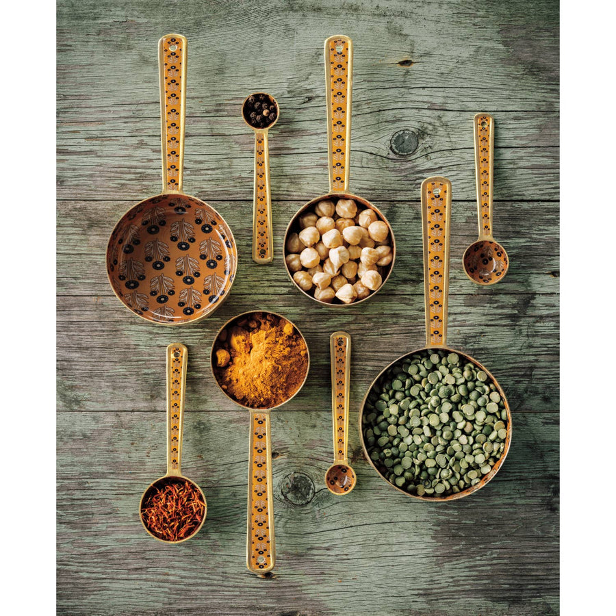 S/4 Enameled Steel Measuring Cups | Zest