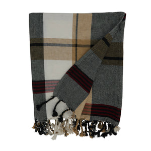 Plaid Throw