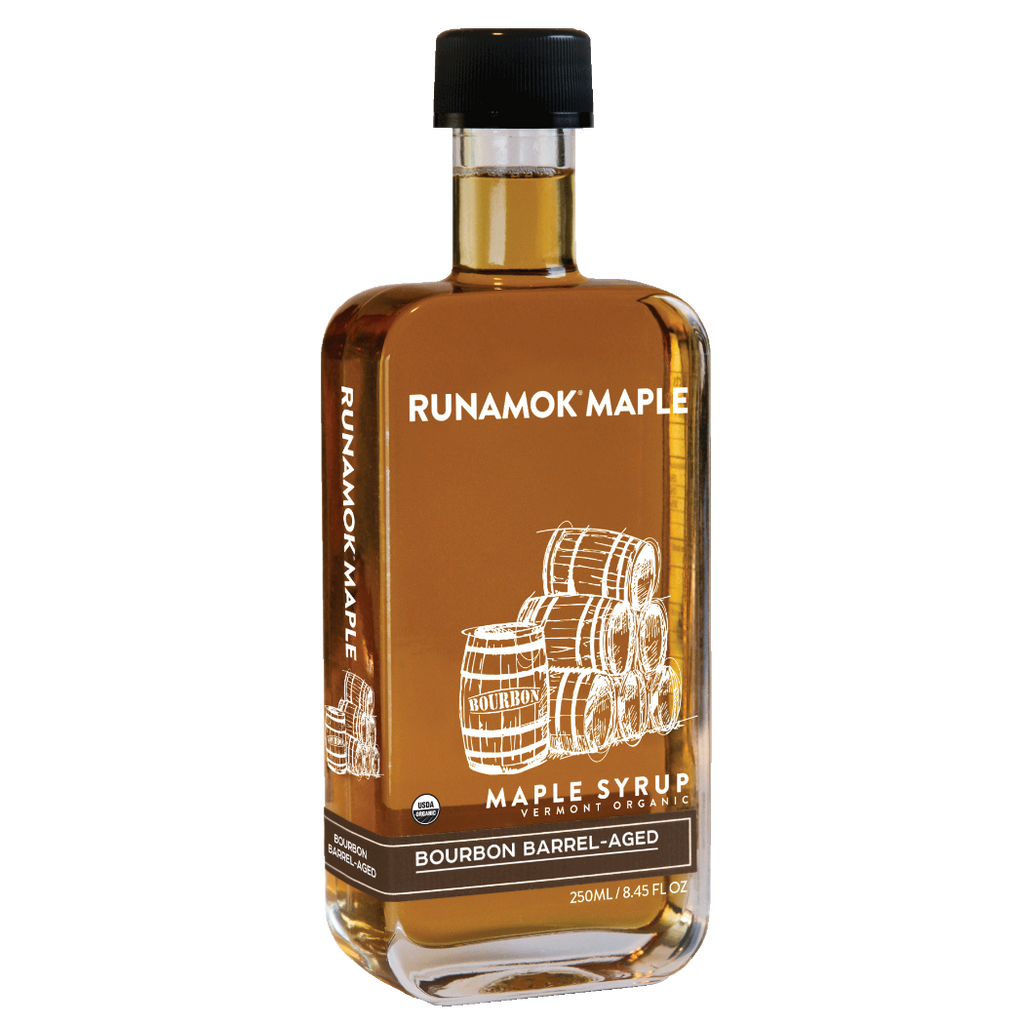 Bourbon Barrel-Aged Organic Maple Syrup