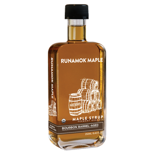 Bourbon Barrel-Aged Organic Maple Syrup