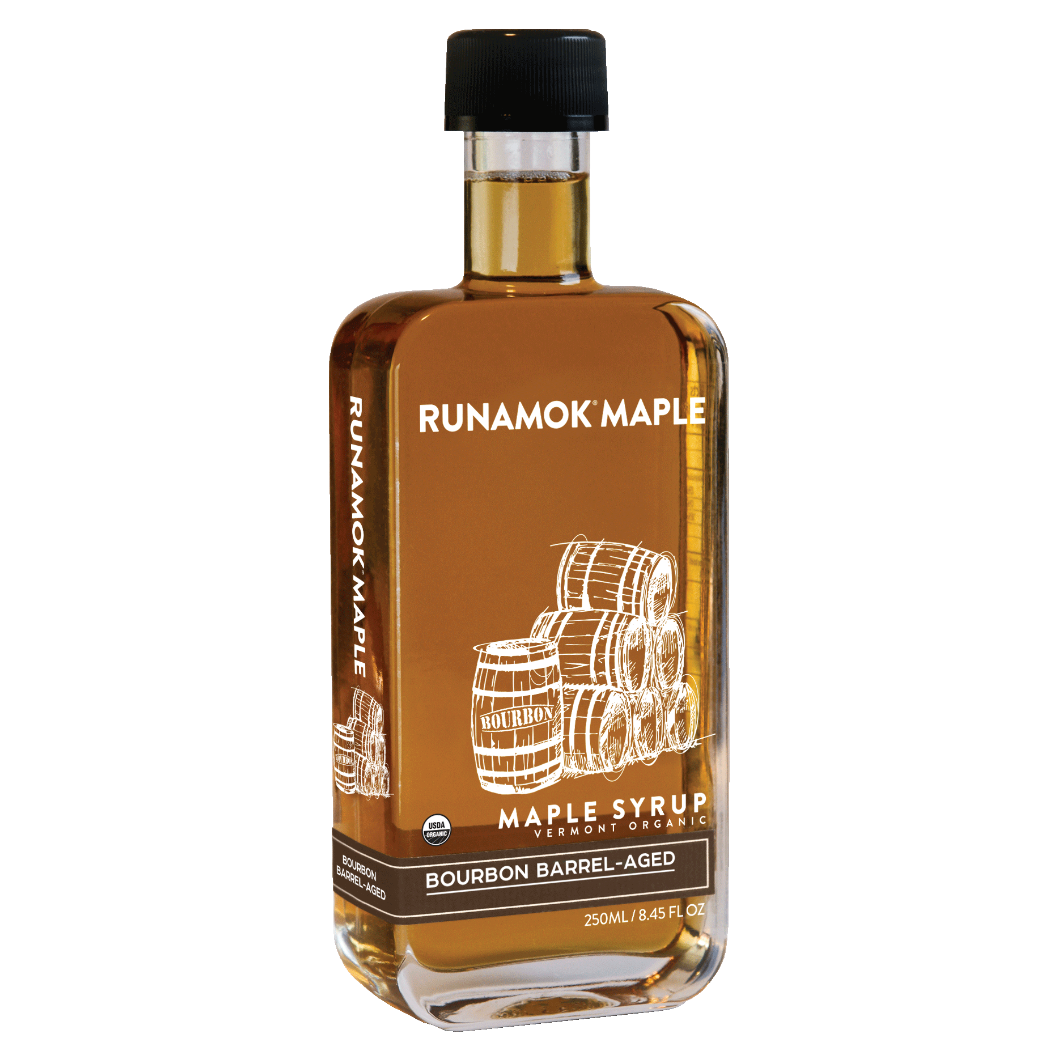 Bourbon Barrel-Aged Organic Maple Syrup