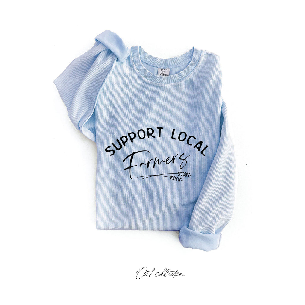 SUPPORT LOCAL FARMERS  Thermal Vintage Pullover | VINTAGE CHARCOAL
