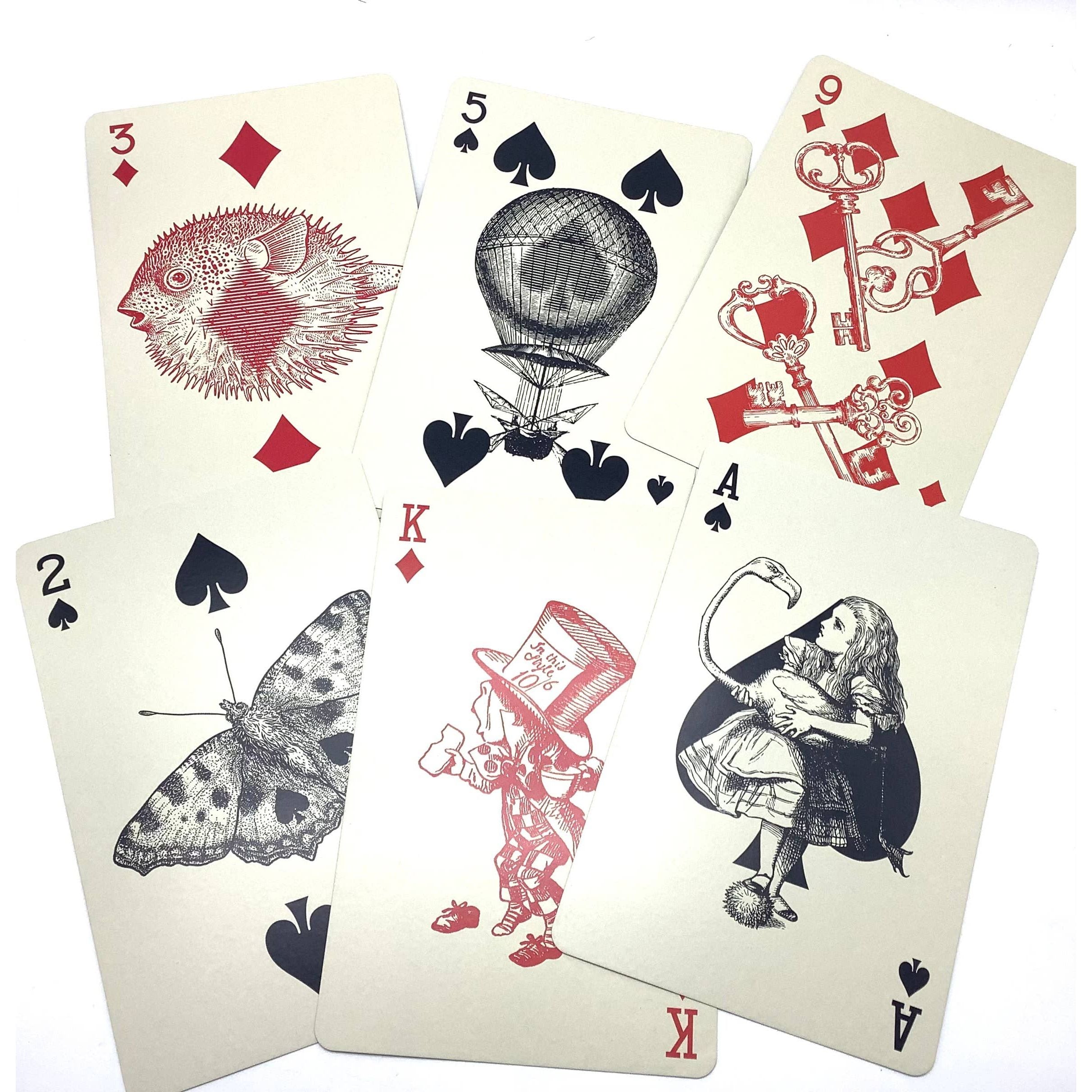 Alice in Wonderland Giant Playing Card Wall Decor