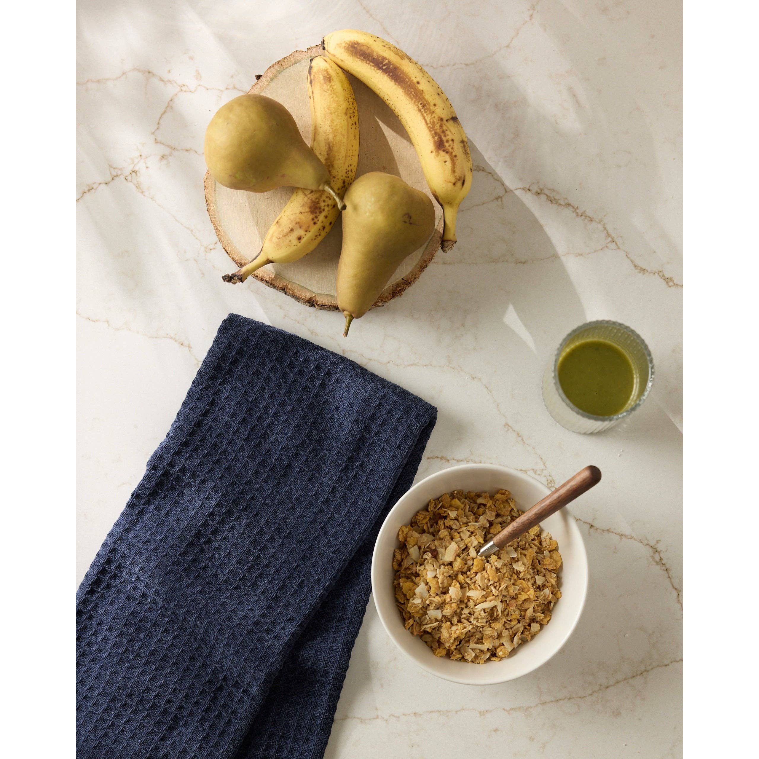 Geometry Truffle Hand Towel | Sapphire