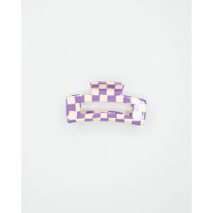Checker Hair Claw | Orange
