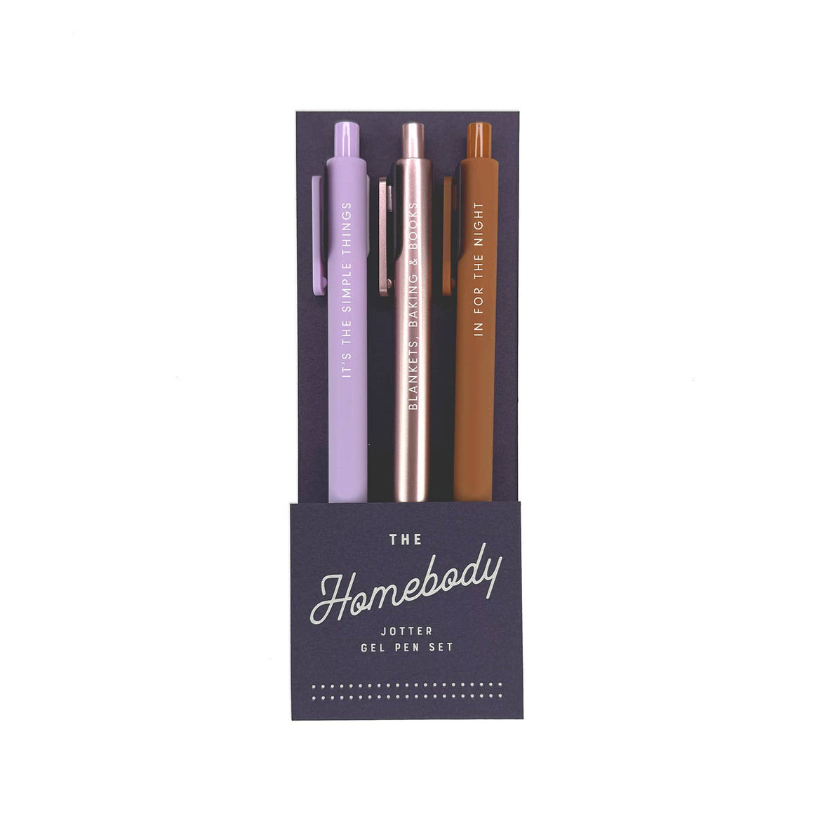 S/3 Gel Pens | Homebody Jotter Set