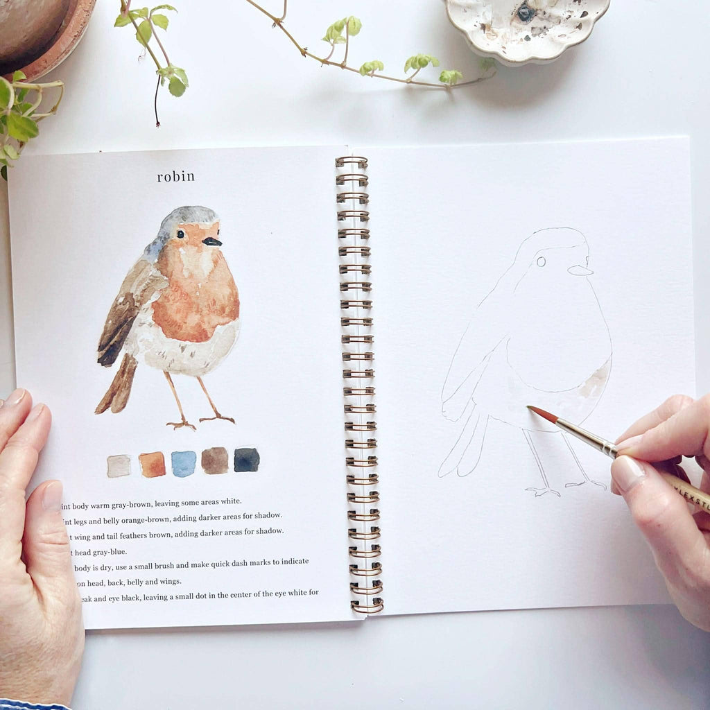 Watercolor Workbook | Birds