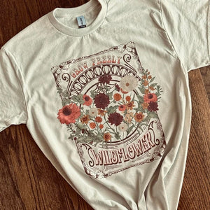 Vintage Style Wildflower SS Tee