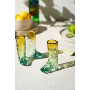 Recycled Glass Boot Shot Glass