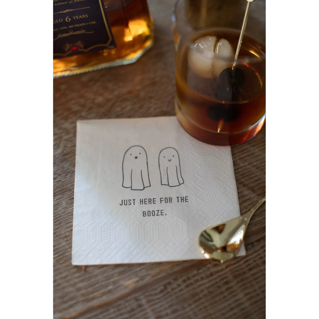 Cocktail Napkins - Just Here For The Boo's
