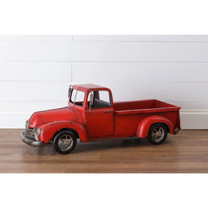 Antique Red Truck | Large