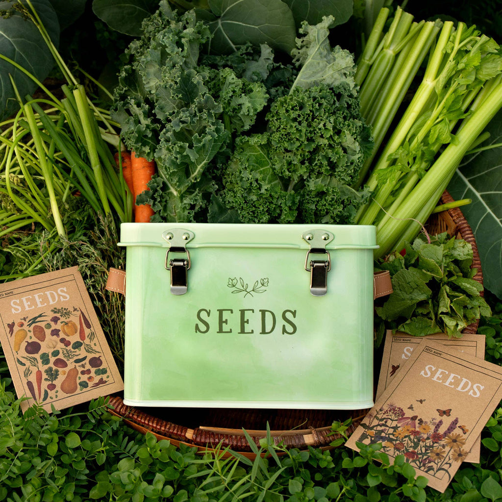 Tin Seed Box | Green Thumb