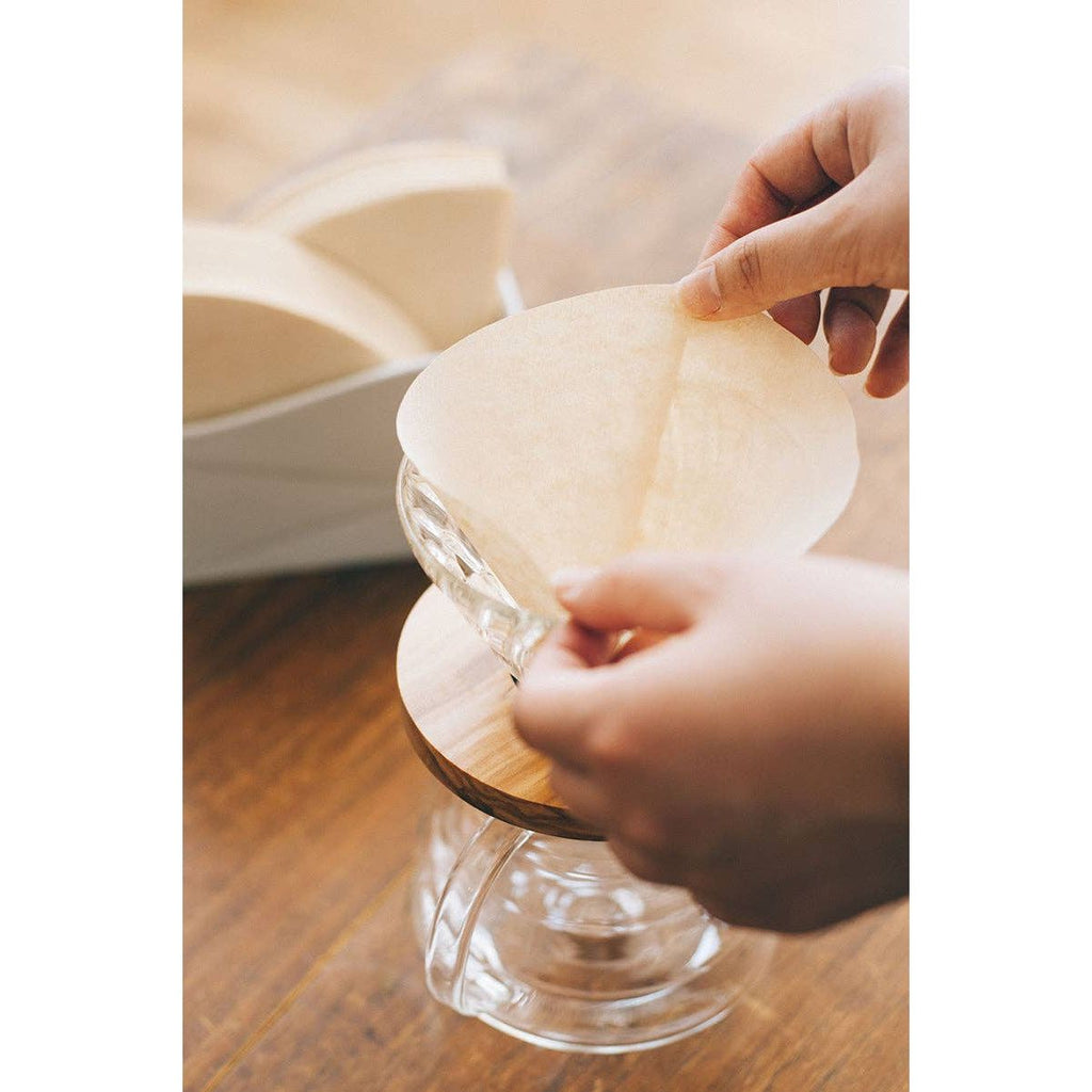 V60 Paper Filters | Natural Brown 100 Sheets 02