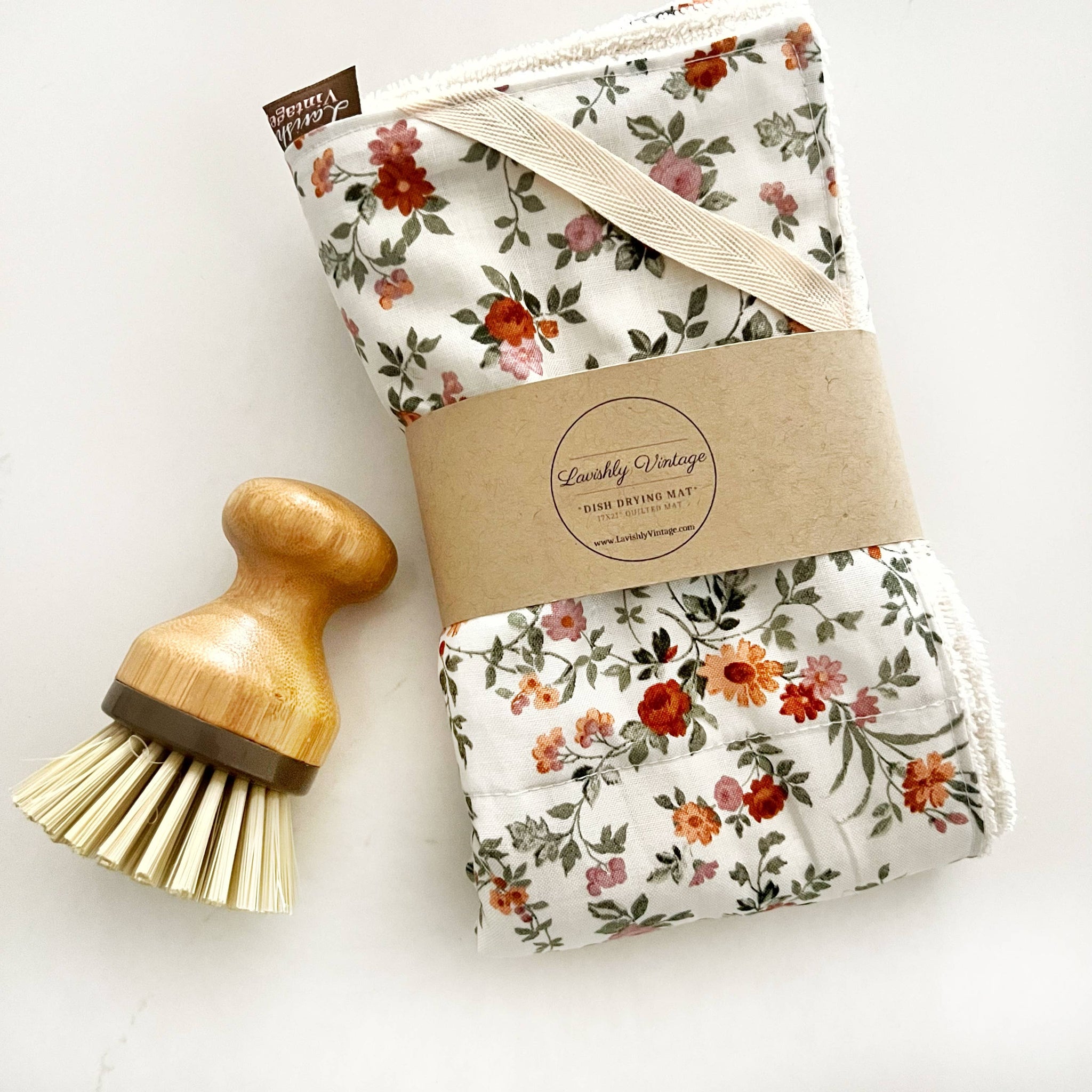 Dish Drying Mat | Emily Florals