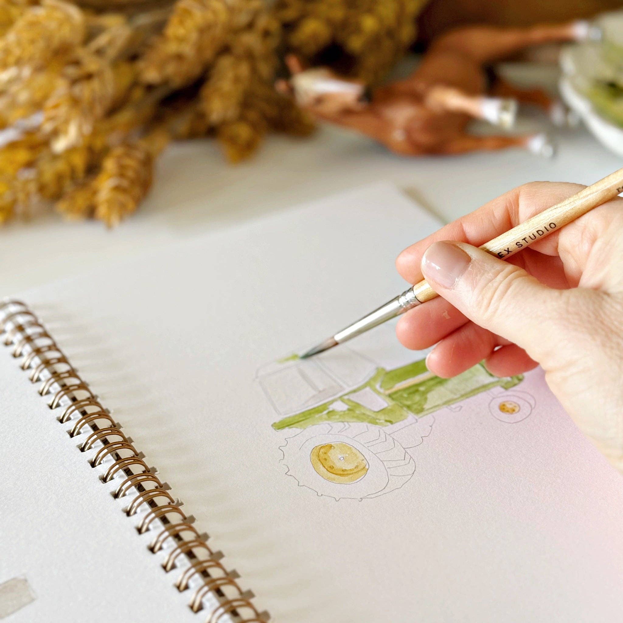 Watercolor Workbook | Farm