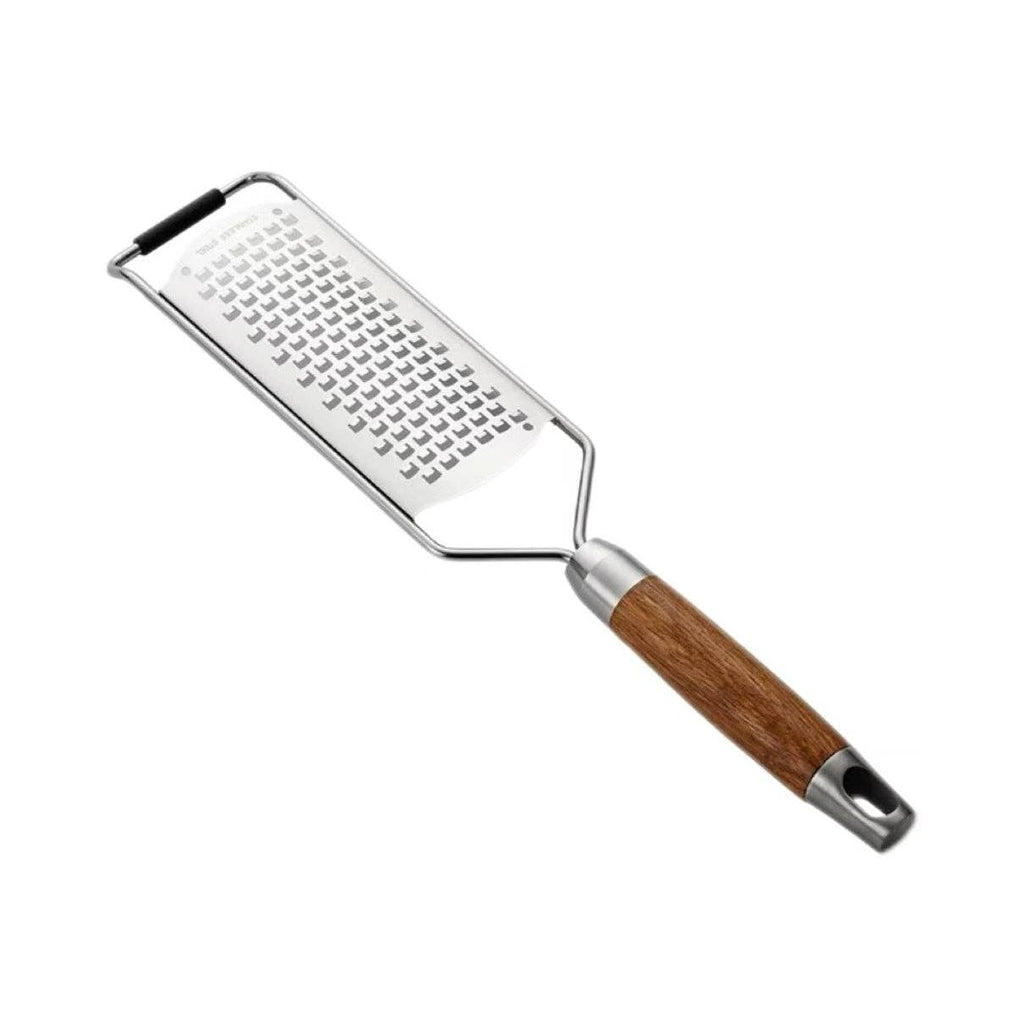 Himore Studio - Cheese Grater with Walnut Wood Handle: Coarse