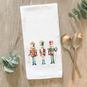 Cotton Tea Towel | Holiday Nutcracker