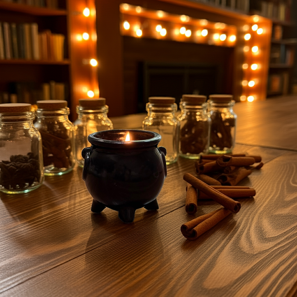 Midnight Embers Candle Co. - Witches Brew Cauldron Candle