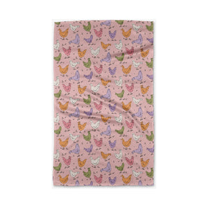 Geometry Tea Towel | Spring Chickens