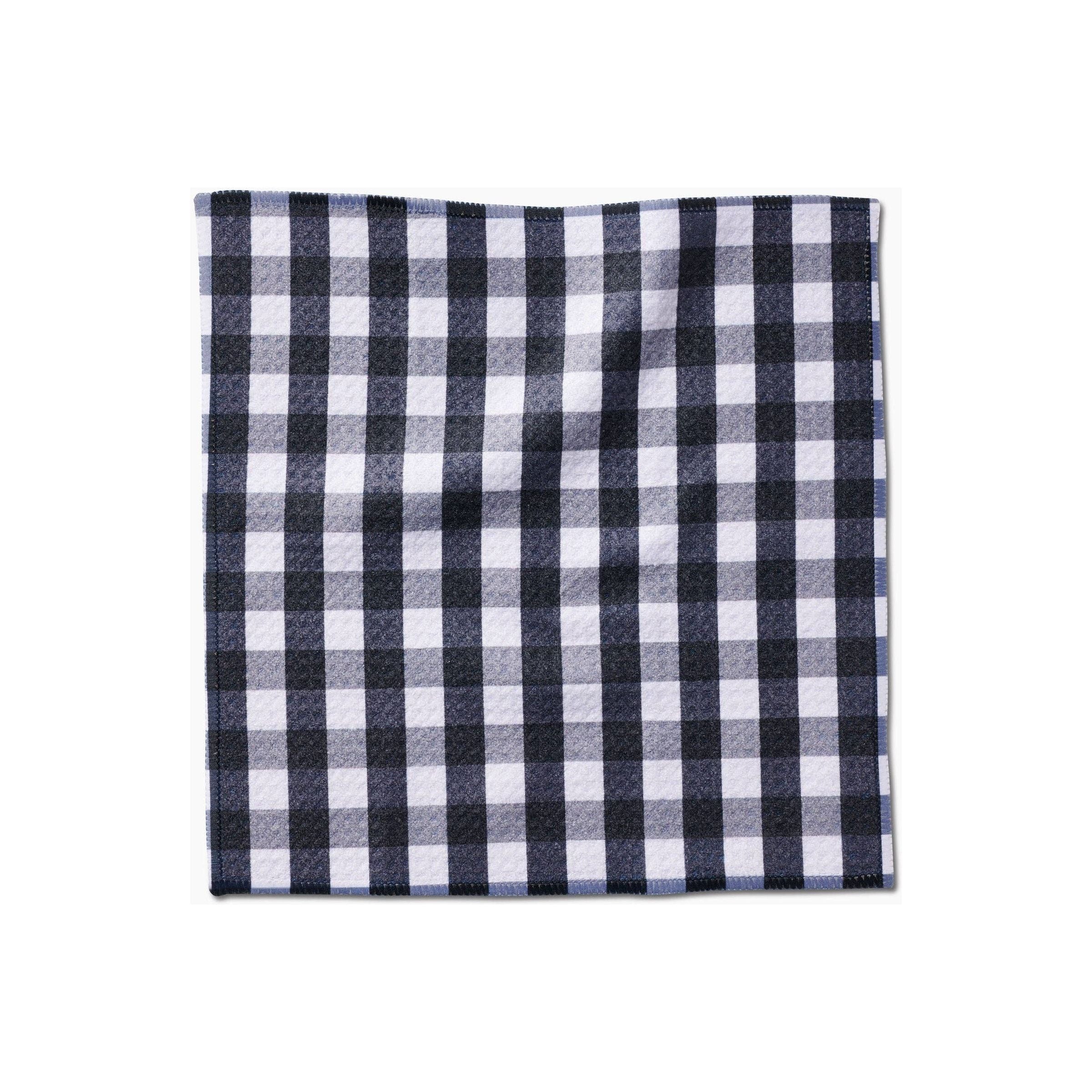 Geometry - Midnight Flannel Dishcloth Set