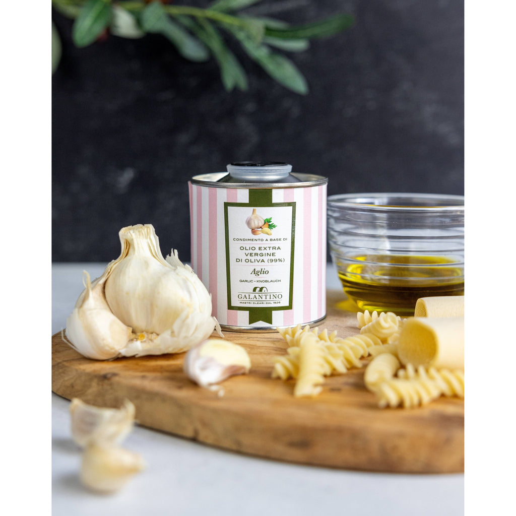 Zia Pia - Garlic EVOO Tin 250ml by Frantoio Galantino