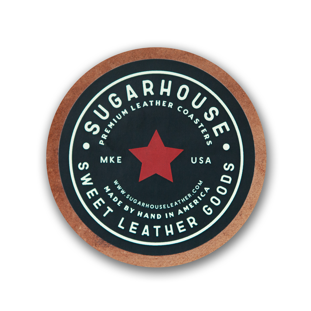 Leather Coaster | The Good Shit