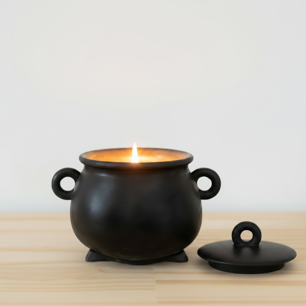 Witches Brew Cauldron Candle