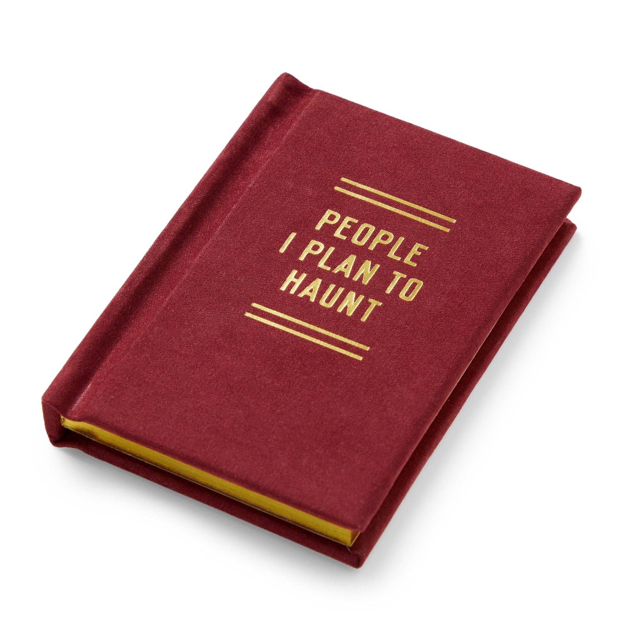 Tiny Diary | People I Plan To Haunt