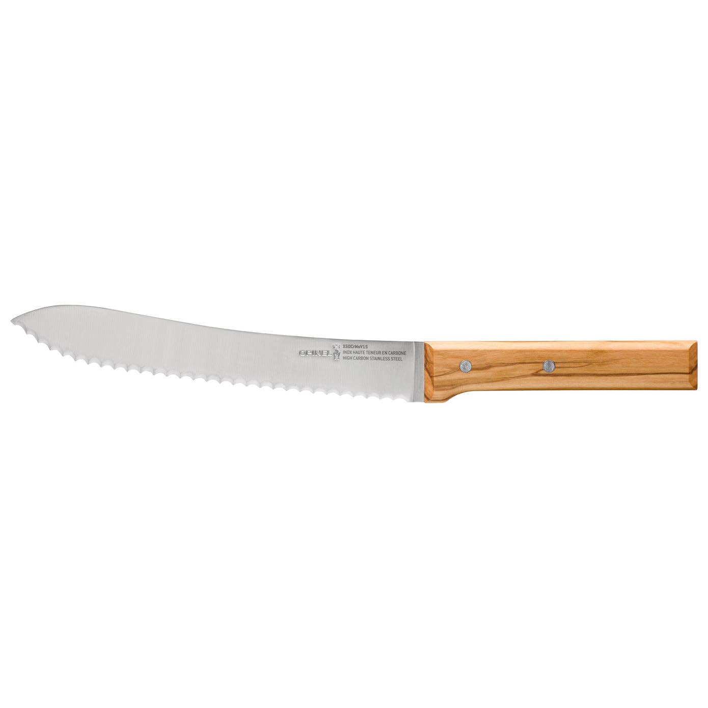 Opinel French Olive Wood Bread Knife