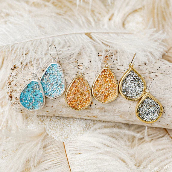 Kristal Petal earrings
