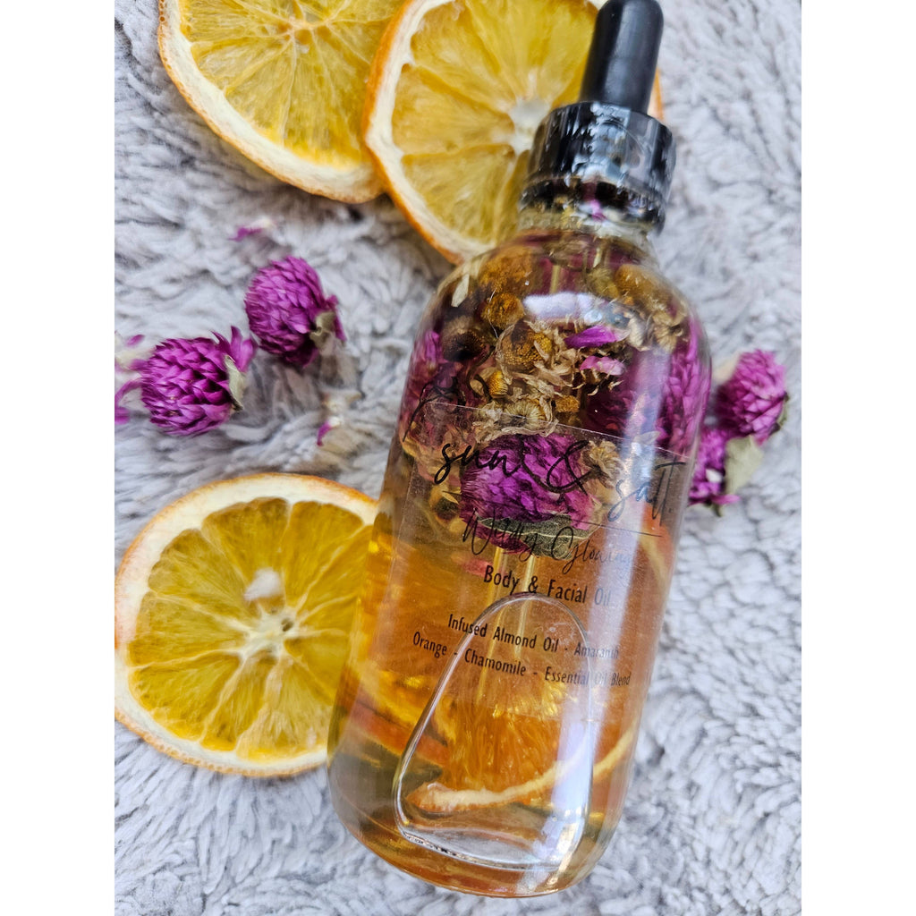 Floral Infused Face & Body Oil | Wildly Glowing