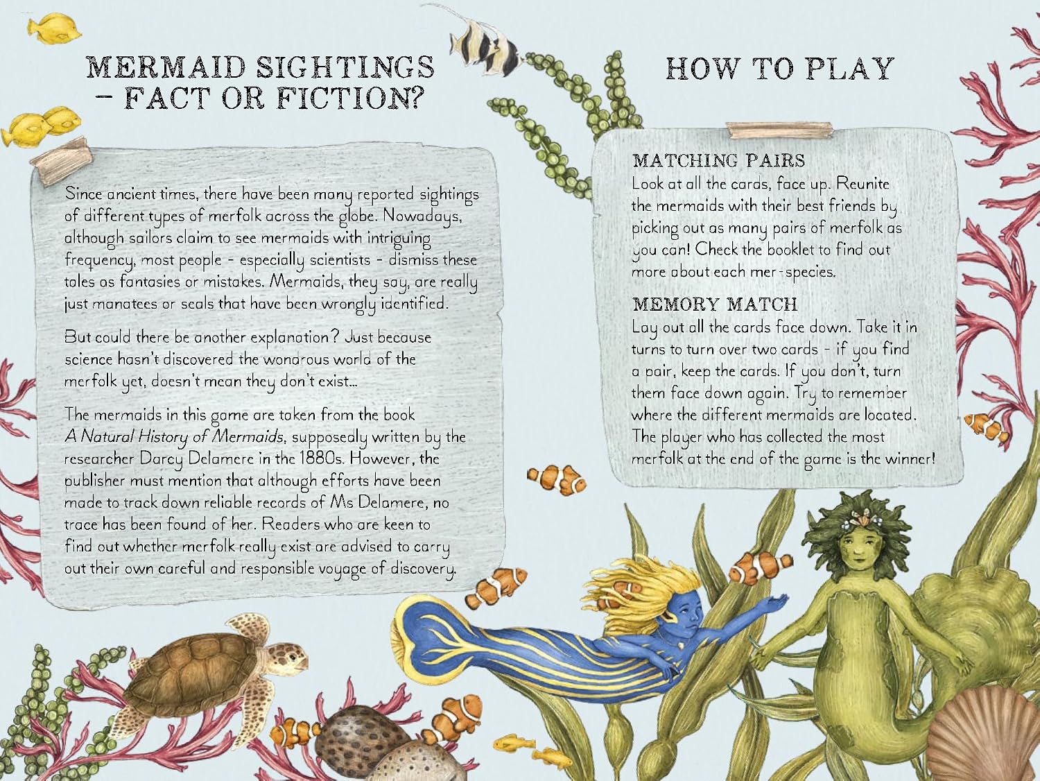 Match the Mermaid: A Memory Game