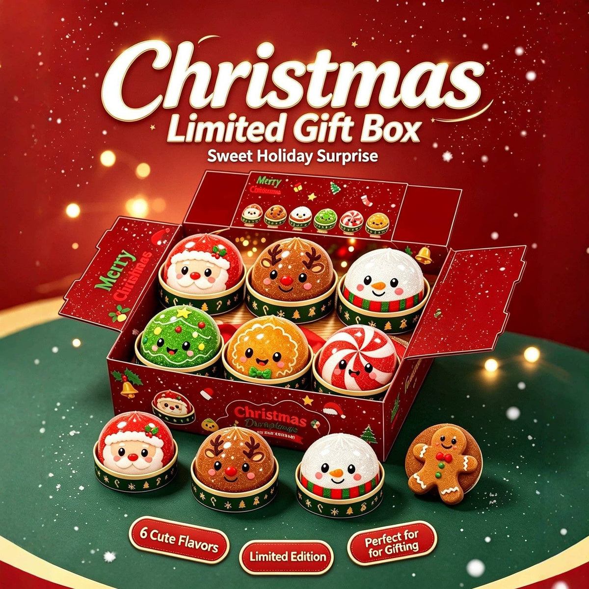 Himore Studio - Christmas Stress Relief Squishy Toy: Christmas edition [windmill]