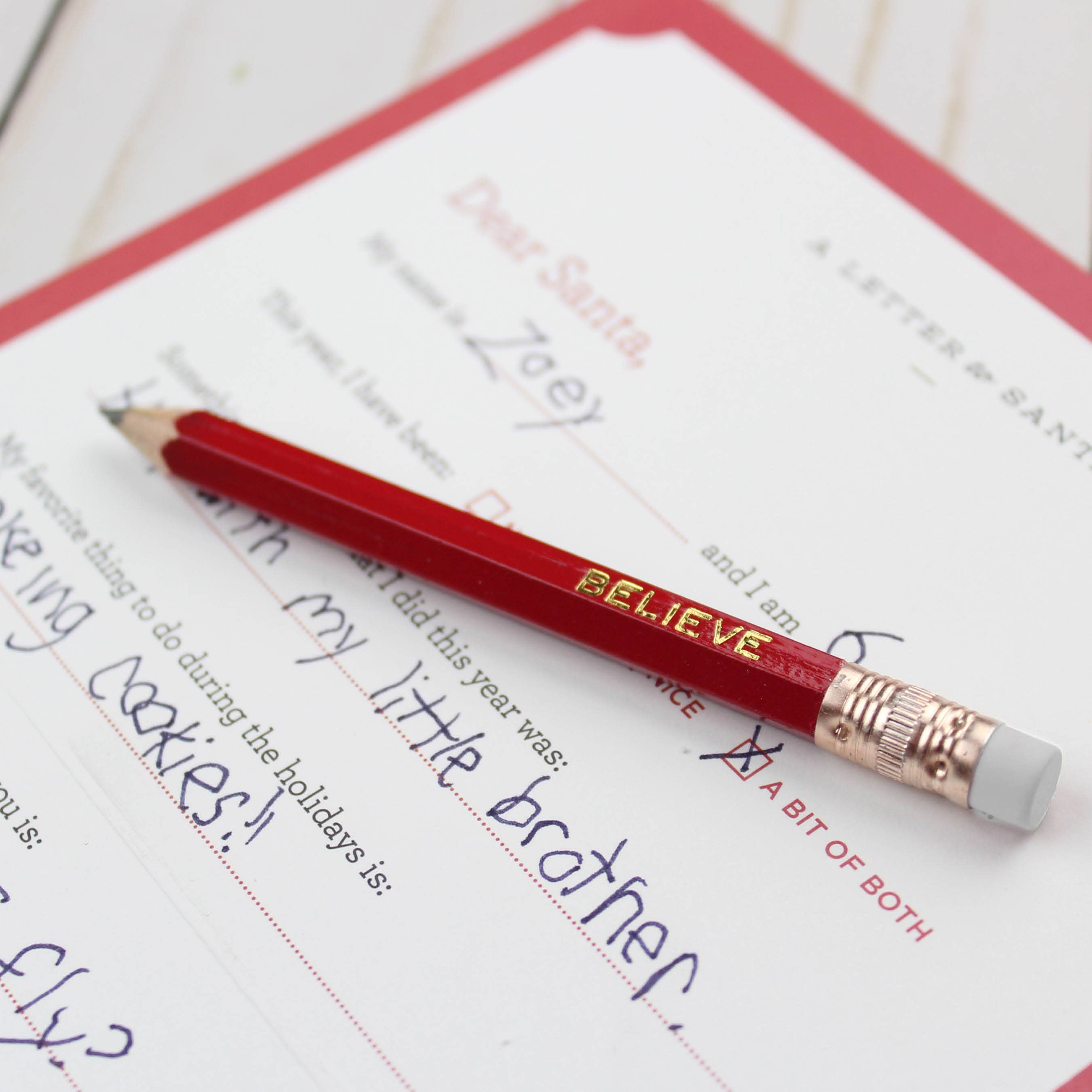Letter to Santa  Kit