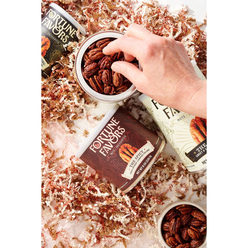 Spicy Candied Pecans