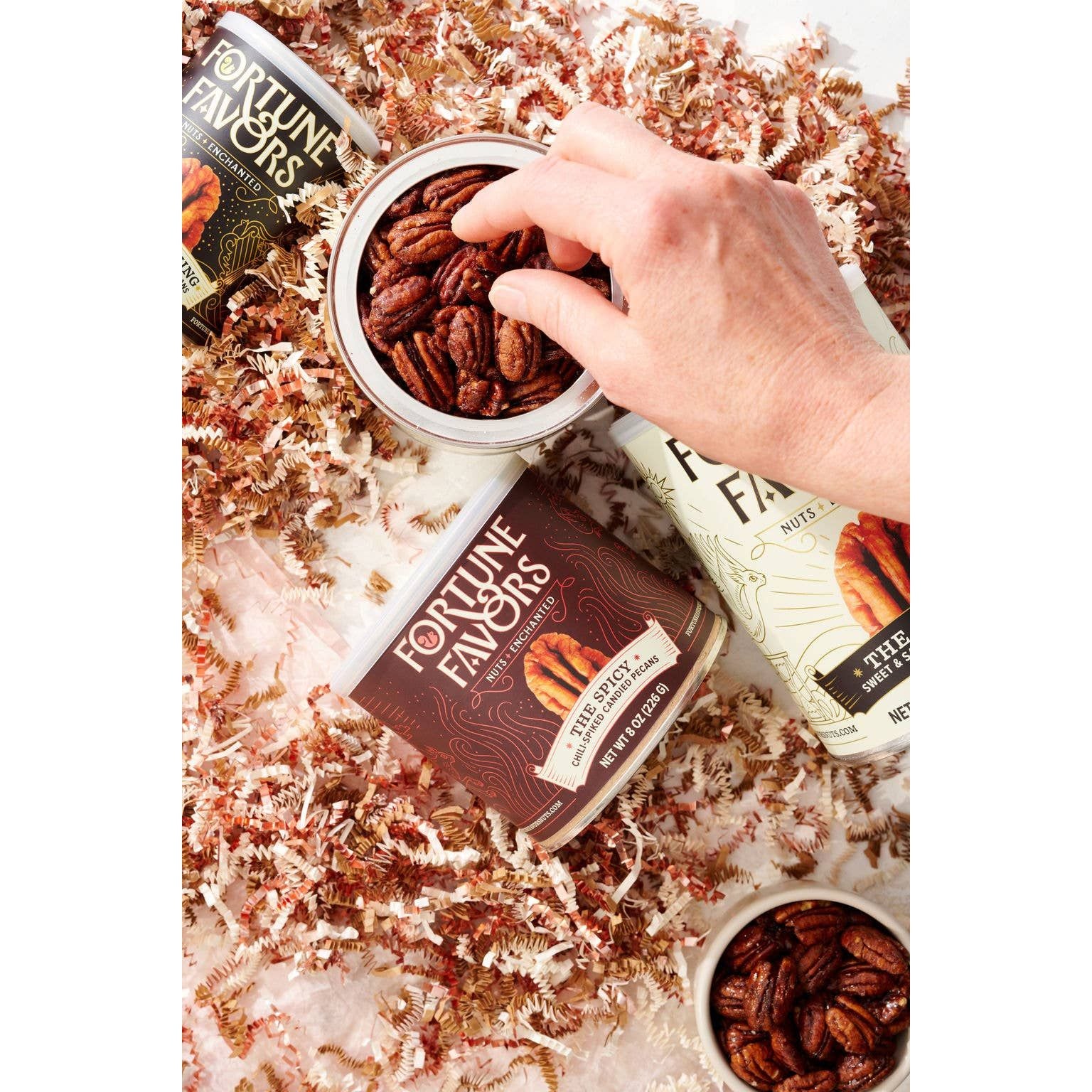 Spicy Candied Pecans