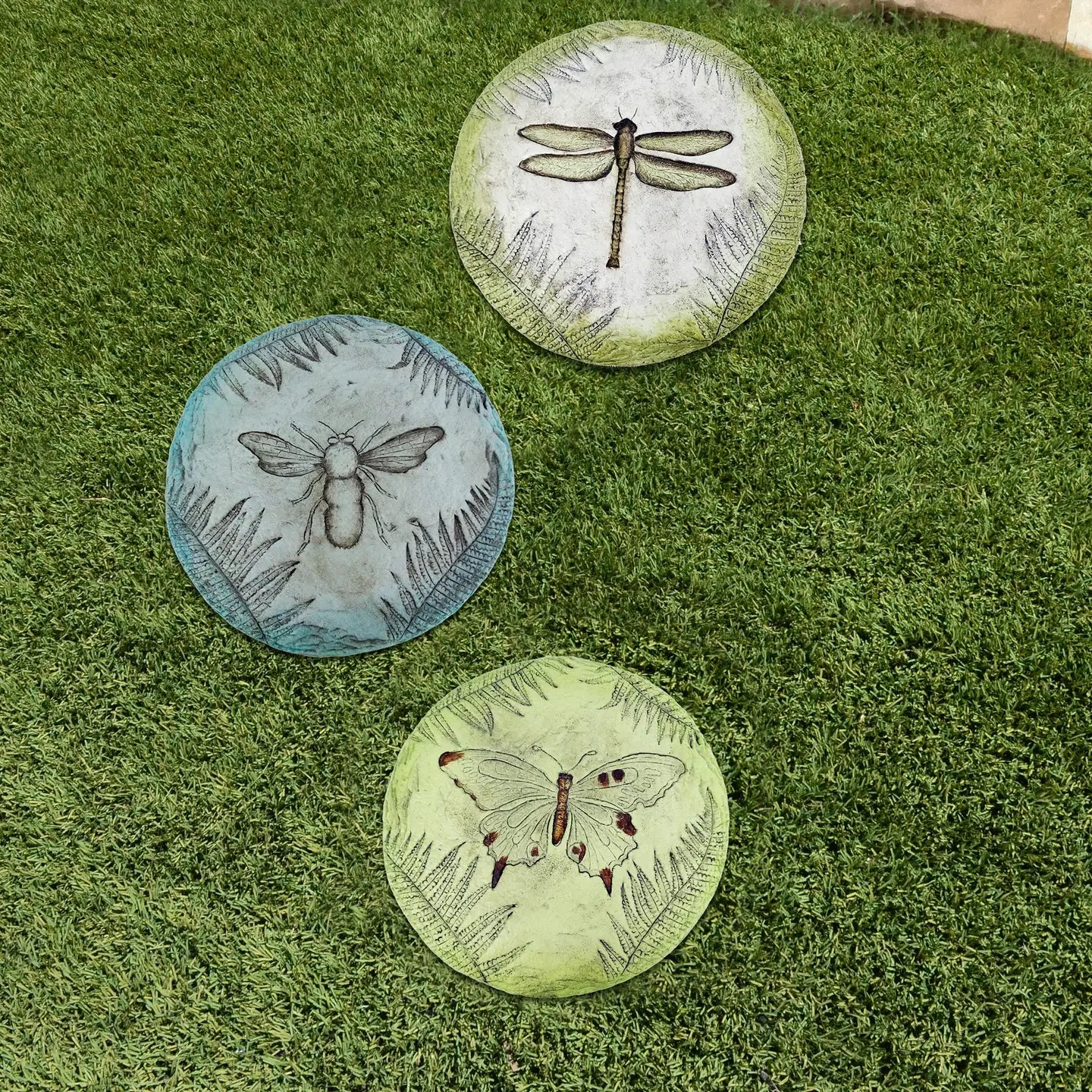 Stepping Stone w/Imprinted Insect