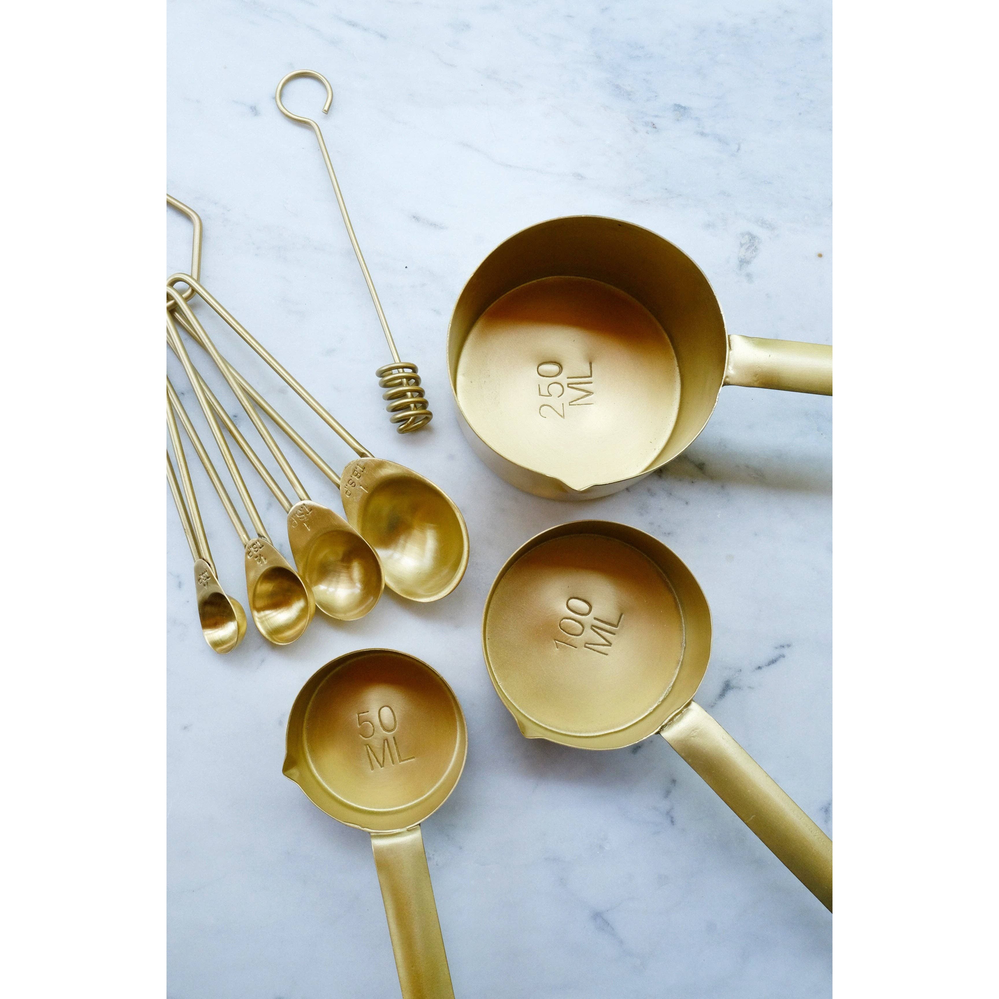 Artisan Brass Measuring Spoons