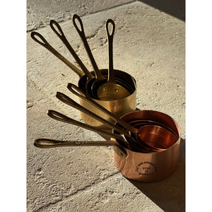 S/4 Artisan Measuring Cup | Brass