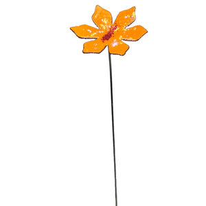 Copper Enamel Flower | Medium