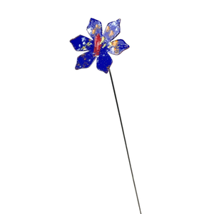 Copper Enamel Flower | Medium