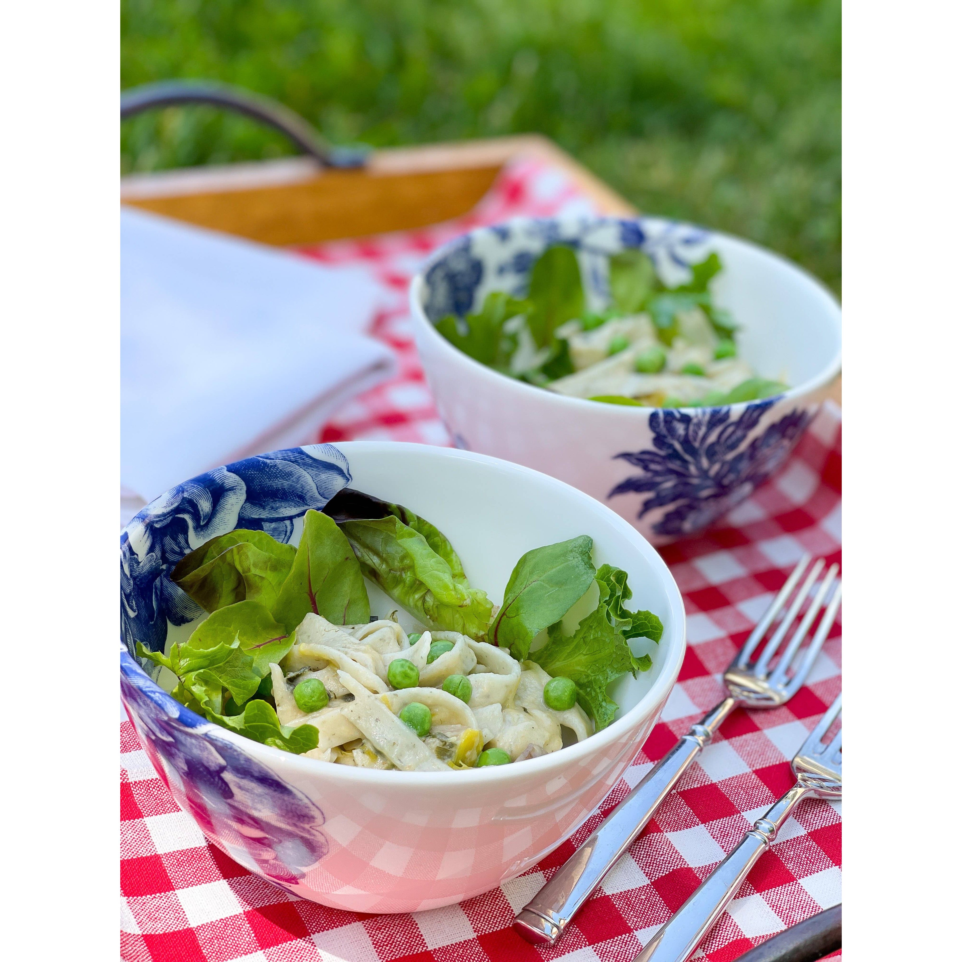 Valente Pasta | Roasted Garlic and Basil Fettuccine