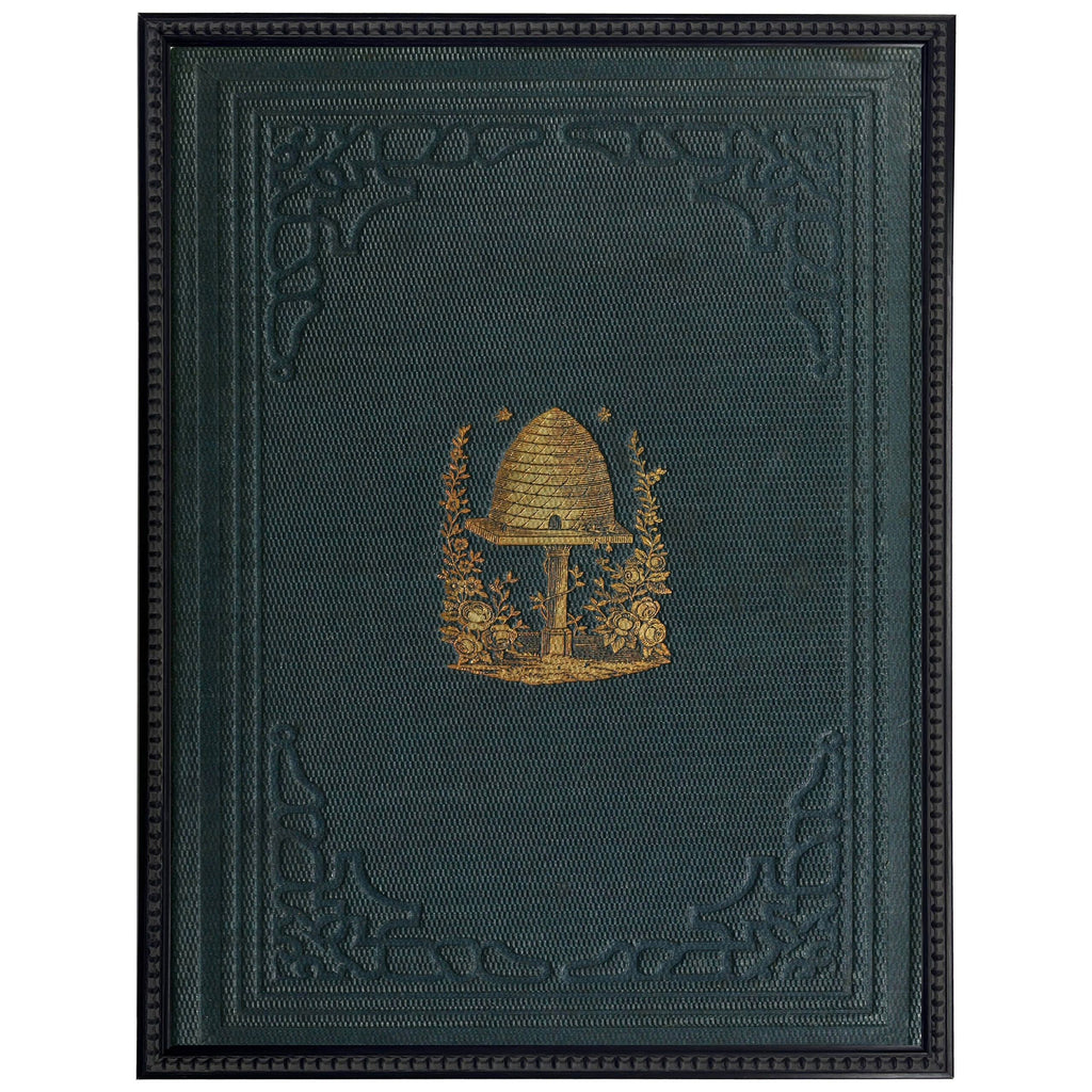 Beekeeping Book Cover Framed Art | Bee Hive