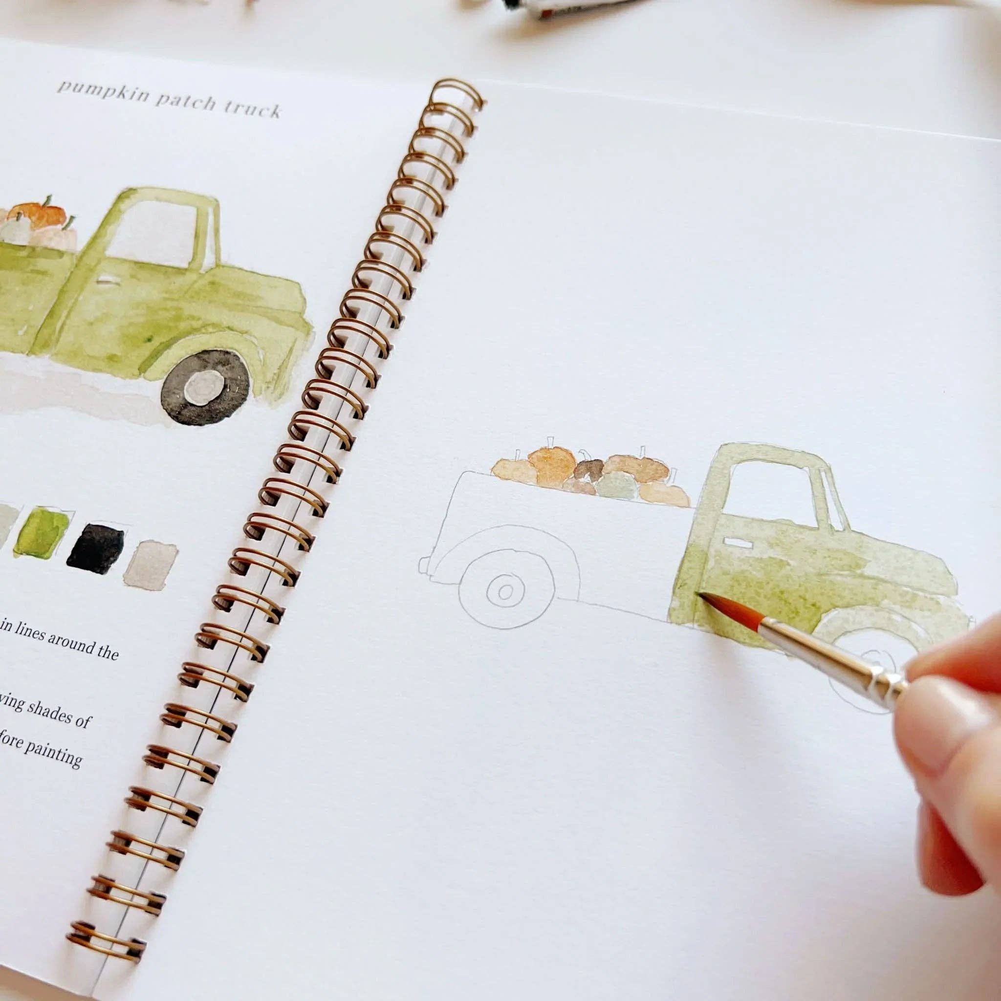 Watercolor Workbook | Autumn
