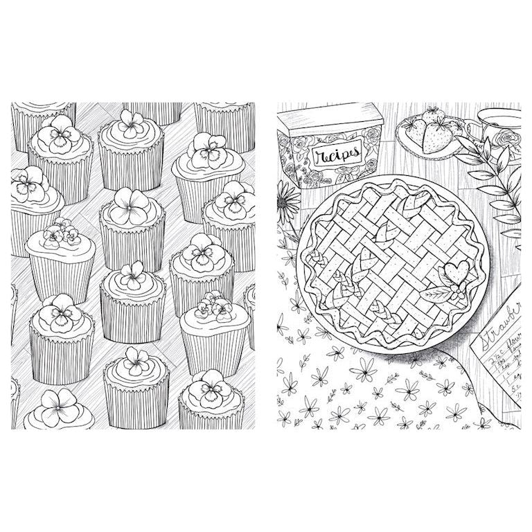 Cottage Core | A Timeless Coloring Book