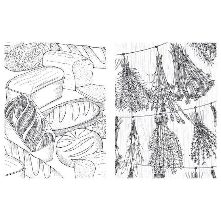 Cottage Core | A Timeless Coloring Book