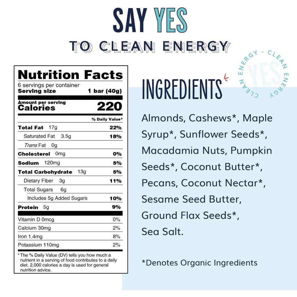 YES Bar® | Salted Maple Pecan