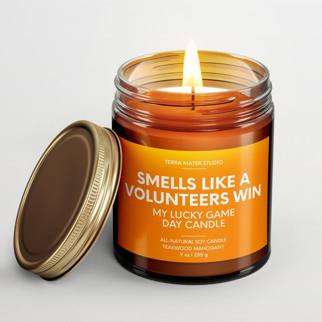 Smells Like A Volunteers Win Candle | Tobacco + Vanilla